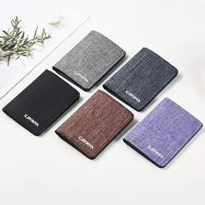 สินค้า Taobao Collection กระเป๋าสตางค์ผู้ชายกระเป๋าเงินผชผ้าใบสไตล์เกาหลี