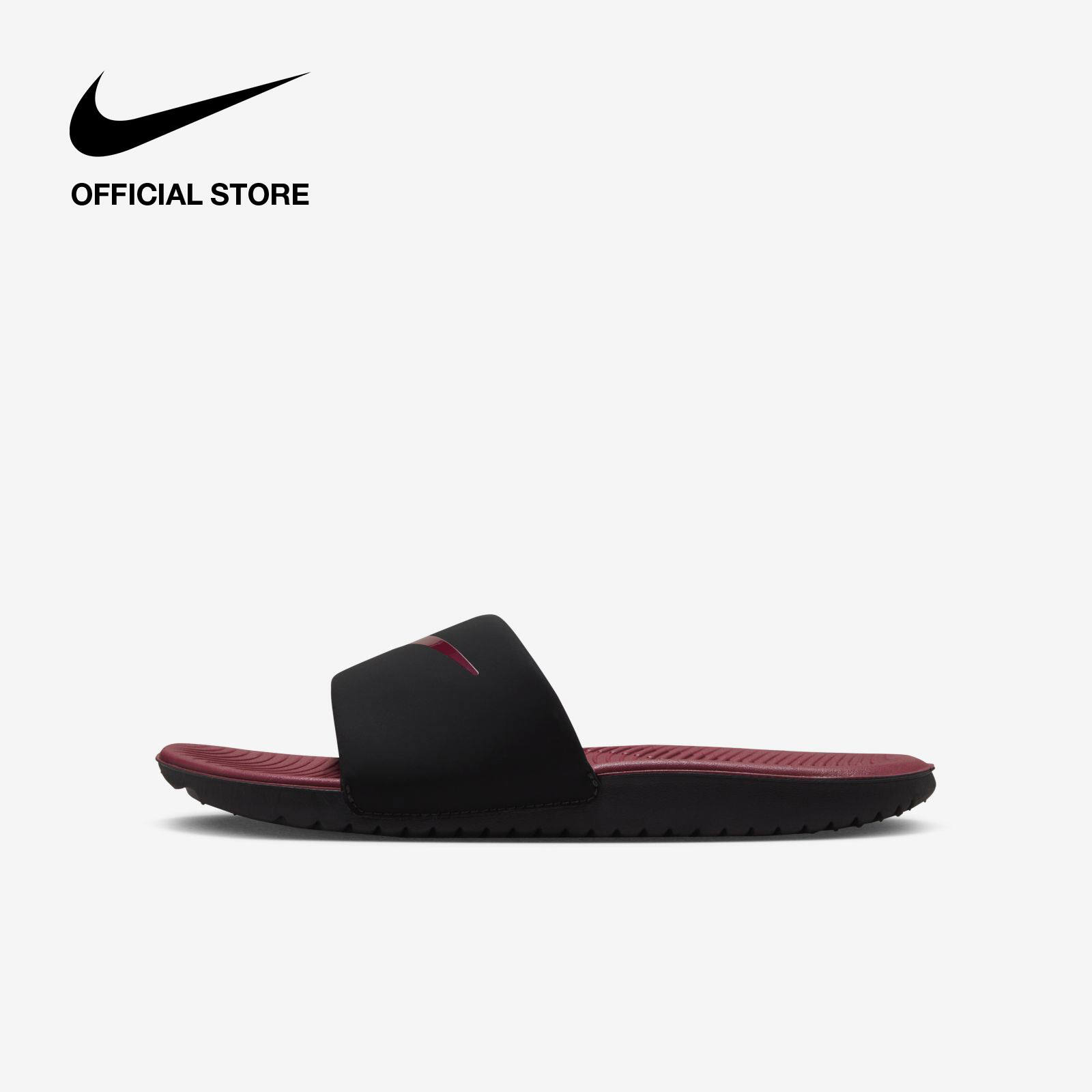 Nike Kid's Kawa Slide (Gs/Ps) Shoes - Black ไนกี้ รองเท้าเด็ก Kawa Slide (Gs/Ps) - สีดำ ราคา 900 บาท*ส่งฟรี