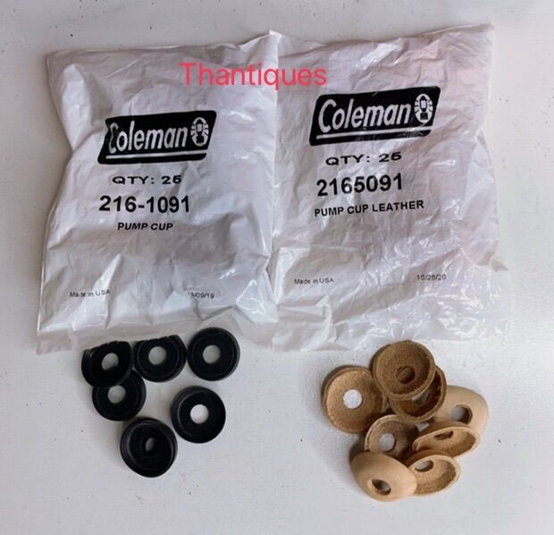 หนังสูบ/ยางสูบ ของแท้ Coleman สำหรับตะเกียงน้ำมัน เตาน้ำมัน ของแท้ Coleman USA ราคาต่อ 1 ชิ้น ราคา 130 บาท*ส่งฟรี