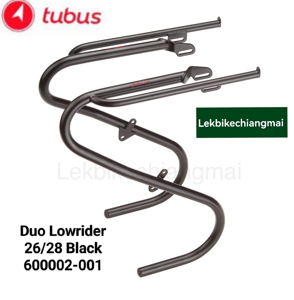 TUBUS ตระแกรงหน้าจักรยานรุ่น DUO Lowrider 26/28 Black 600002001