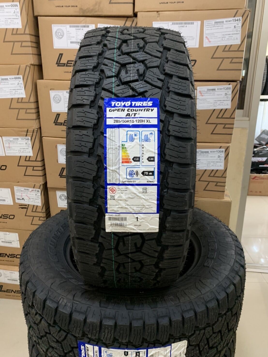 285/60R18 TOYO TIRES OPEN COUNTRY A/T III ยางใหม่ปี2023🇯🇵ราคา1เส้น ผลิต