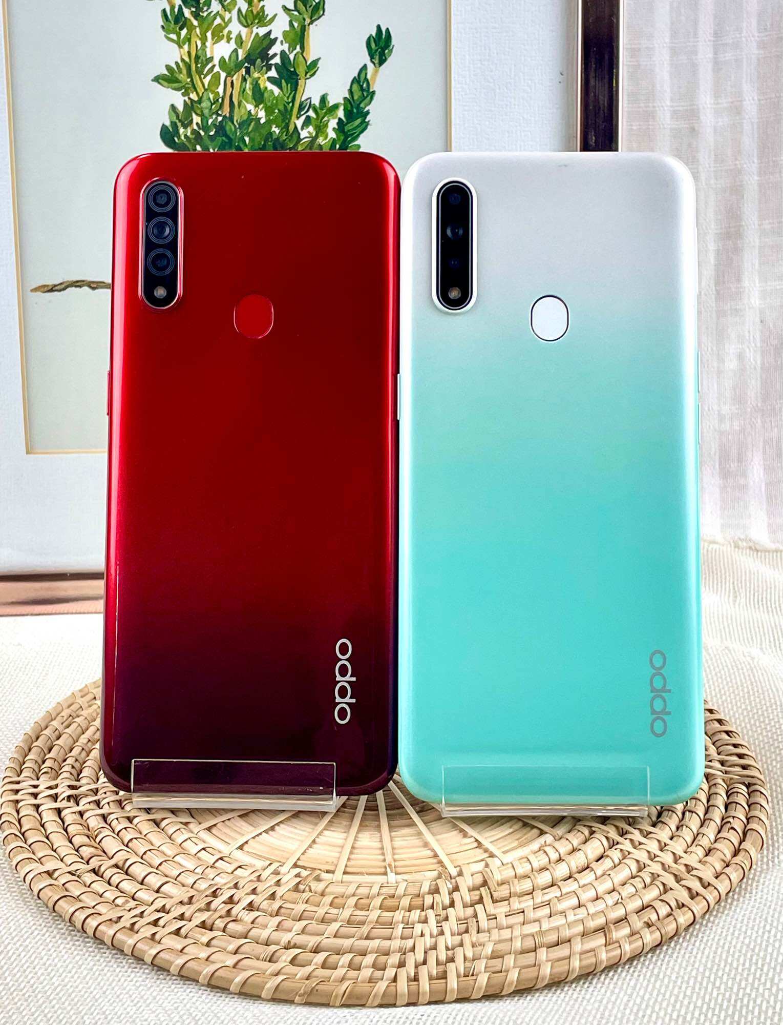 Mobile Phone Oppo A31, Wide Screen 6.5, Battery 4,230, Ram 4, Rom 128, Android 9.0, Free Charger Included. ราคา 1,490 บาท*ส่งฟรี