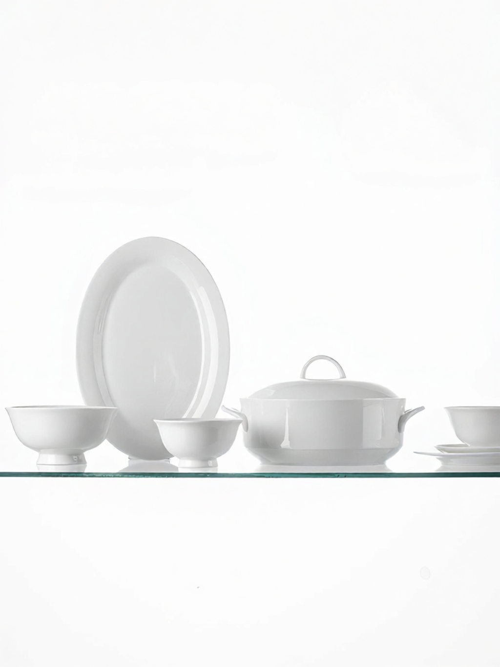 [Yomerto | Pure White High-temperature Ceramic Elegant Tableware Set,Yomerto | Pure White High-temperature Ceramic Elegant Tableware Set,] ราคา 1,477 บาท*ส่งฟรี