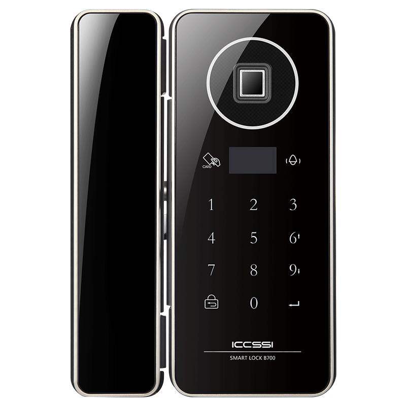 ICCSSI | Office Fingerprint Lock for Glass Door Password Lock Smart Electronic Lock ราคา 6,563 บาท*ส่งฟรี