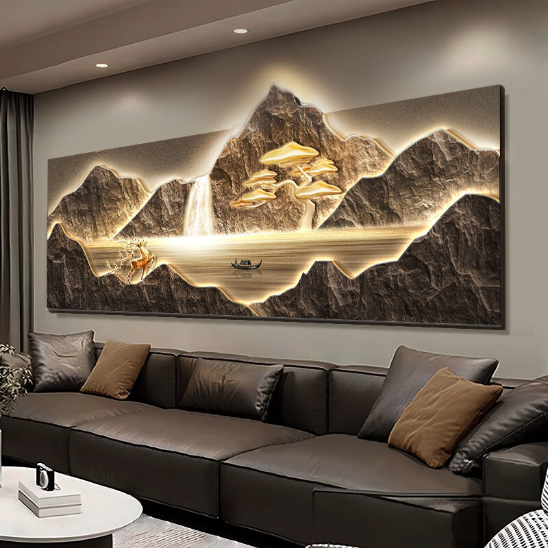 [XIANGTUYIN | High-end Auspicious Landscape Wall Art,XIANGTUYIN | High-end Auspicious Landscape Wall Art,] ราคา 3,732 บาท*ส่งฟรี