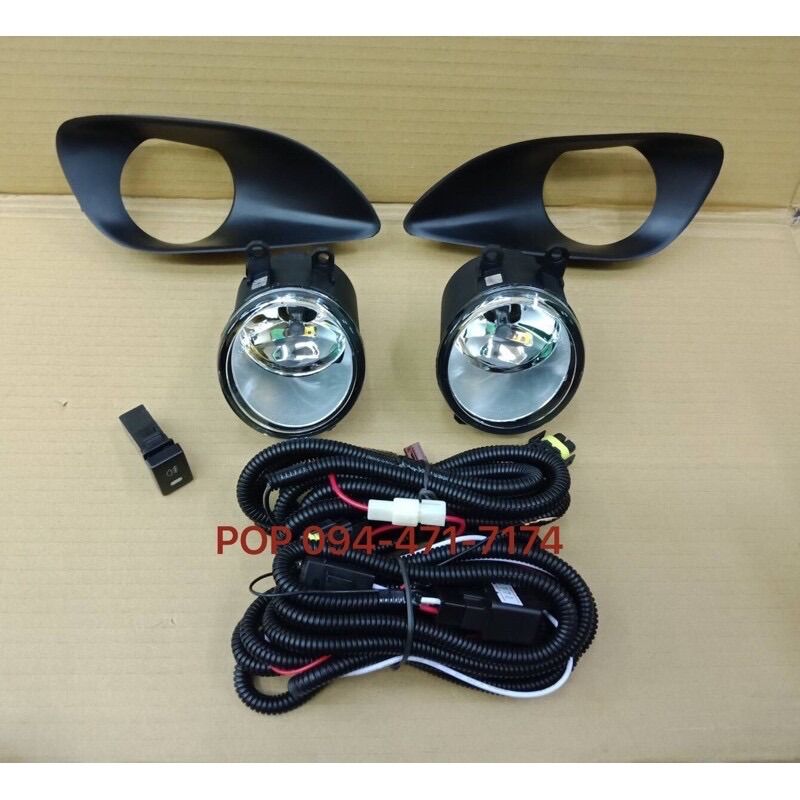 ไฟตัดหมอก สปอร์ตไลท์ วีออส ปี 2007-2012 vios 2007 2008 2009 2010 sportlight vios gen2 TOYOTA VIOS ปี 2007-2012 ทรงห้าง ราคา 890 บาท*ส่งฟรี