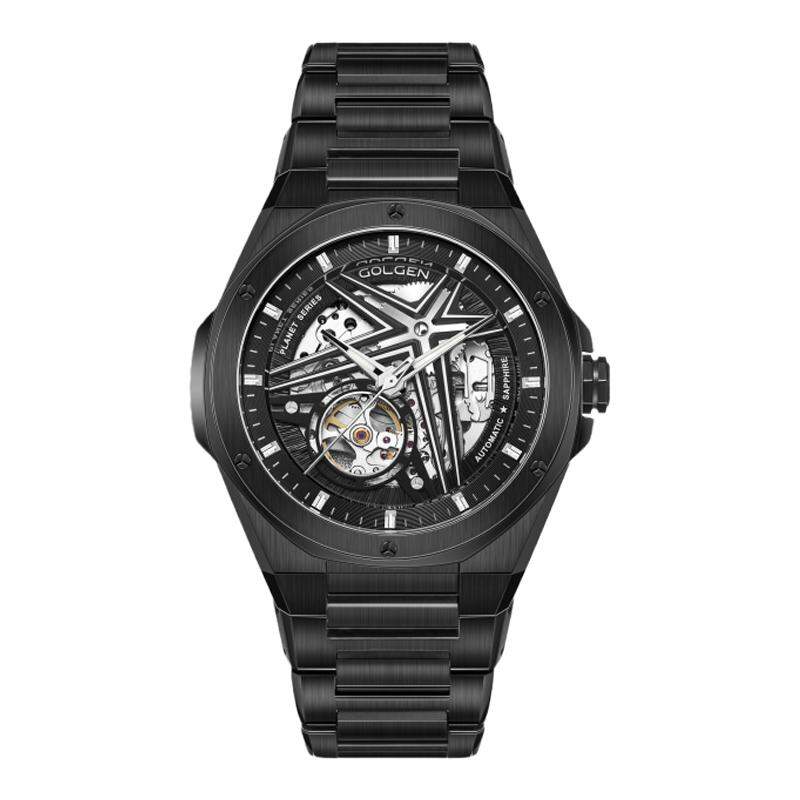 GOLGEN | Trendy Waterproof Skeleton Automatic Watch ราคา 16,926 บาท*ส่งฟรี