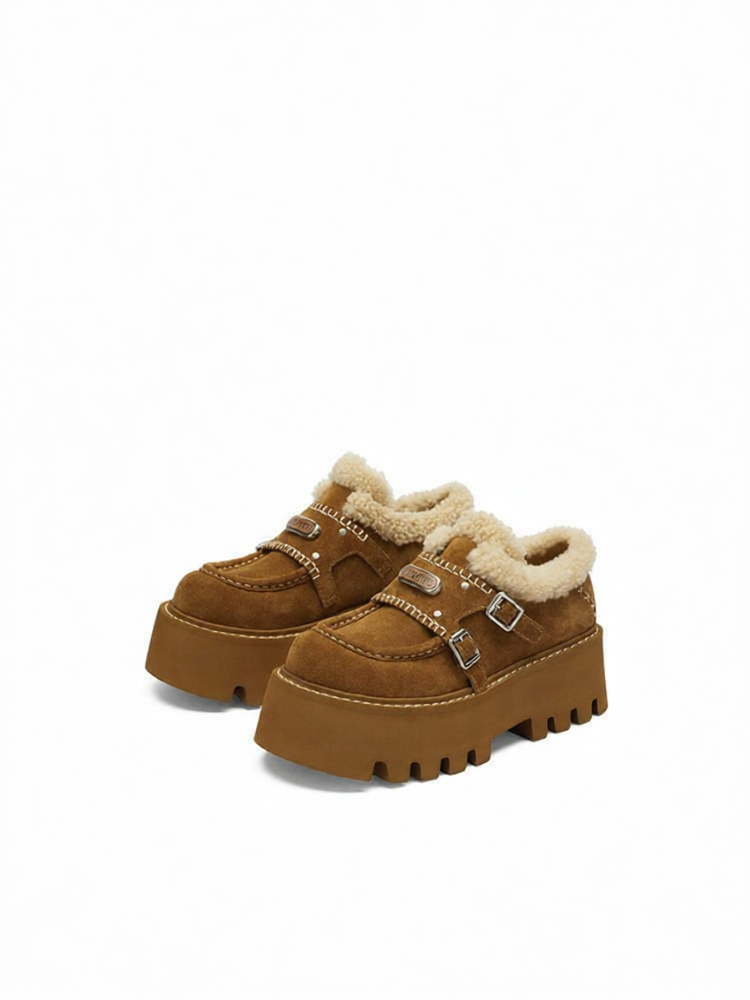 Tian Xiwei Edition Christmas Gift Thick-soled Women's Snow Boots ราคา 9,389 บาท*ส่งฟรี