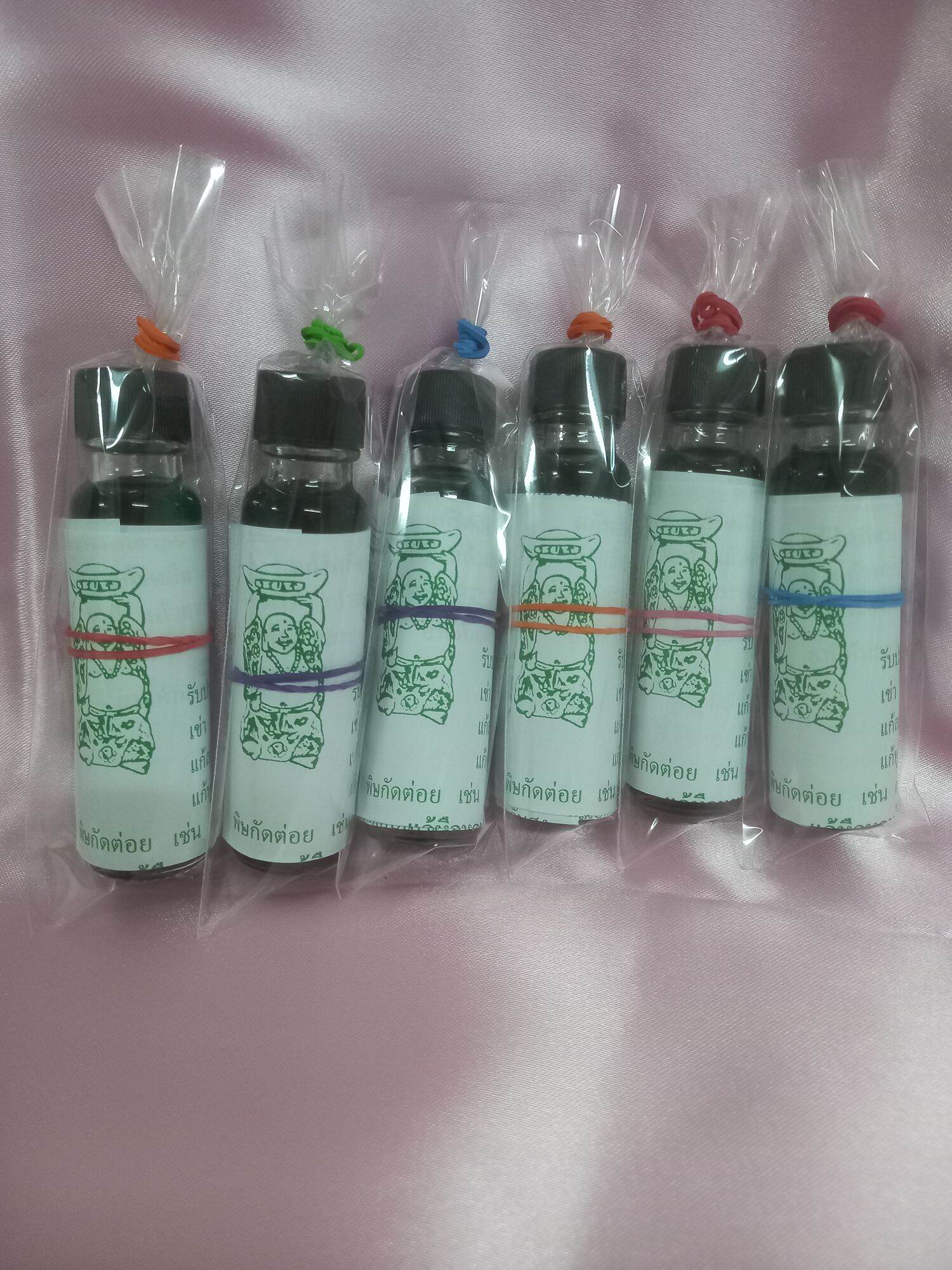 Pai Yim Oil Set of 6 Bottles for Only 299 Baht Green Massage Oil Big Bottle Size 24 Cc. Genuine Product. Cheap Price. Transportation Insurance Included. Big Bottle. ราคา 299 บาท*ส่งฟรี