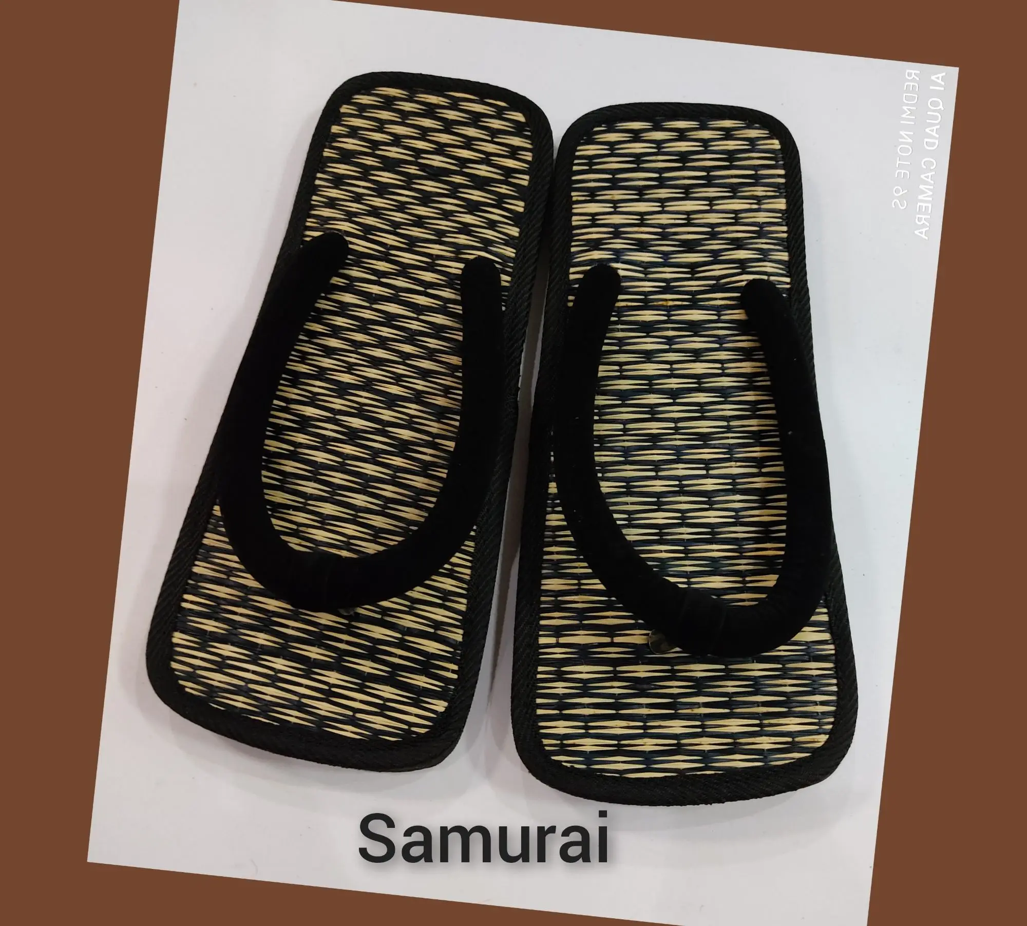 รองเท้าเสื่อธรรมชาติ SAMURAI สไตล์ญี่ปุ่น Export