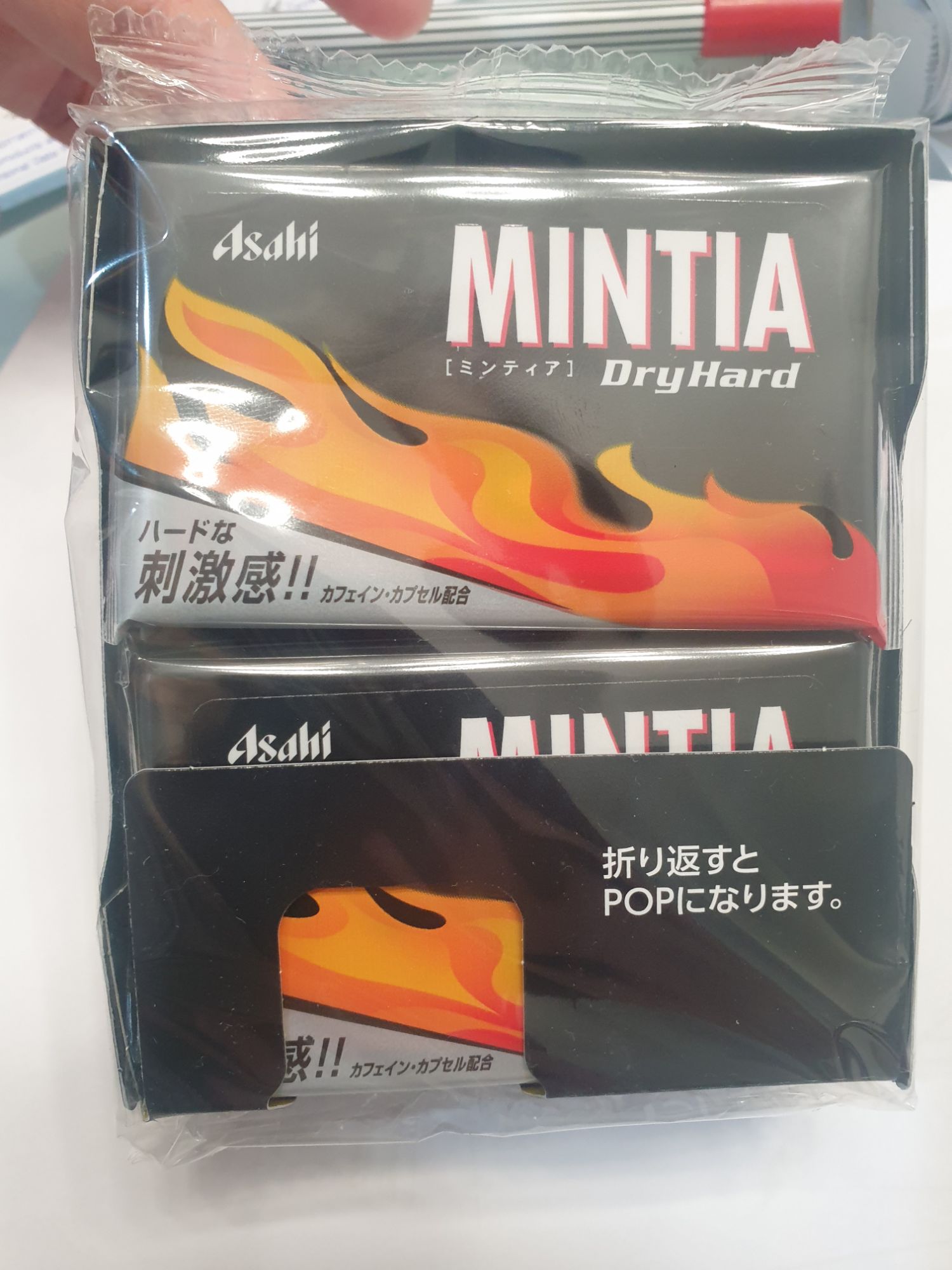 (แพ็ก10ชิ้น) Asahi mintia Dry Hard (bbf.2//2022) เม็ดอม ลูกอม