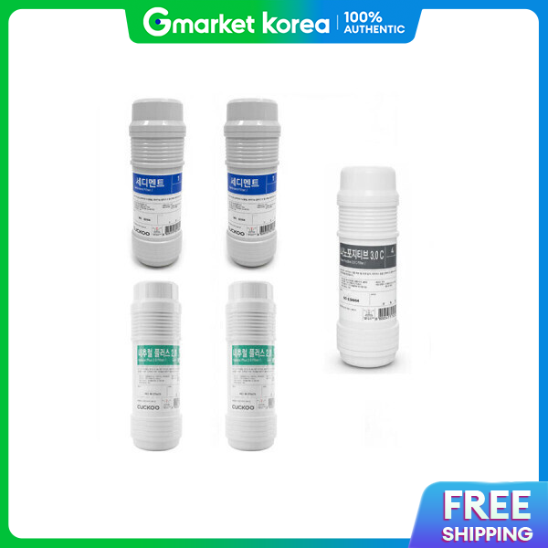 Cuckoo | Cuckoo Genuine Cp-H503Sw Dedicated Water Purifier Filter 2 Sediment + 2 Natural + 1 Nano Positive ราคา 2,447 บาท*ส่งฟรี