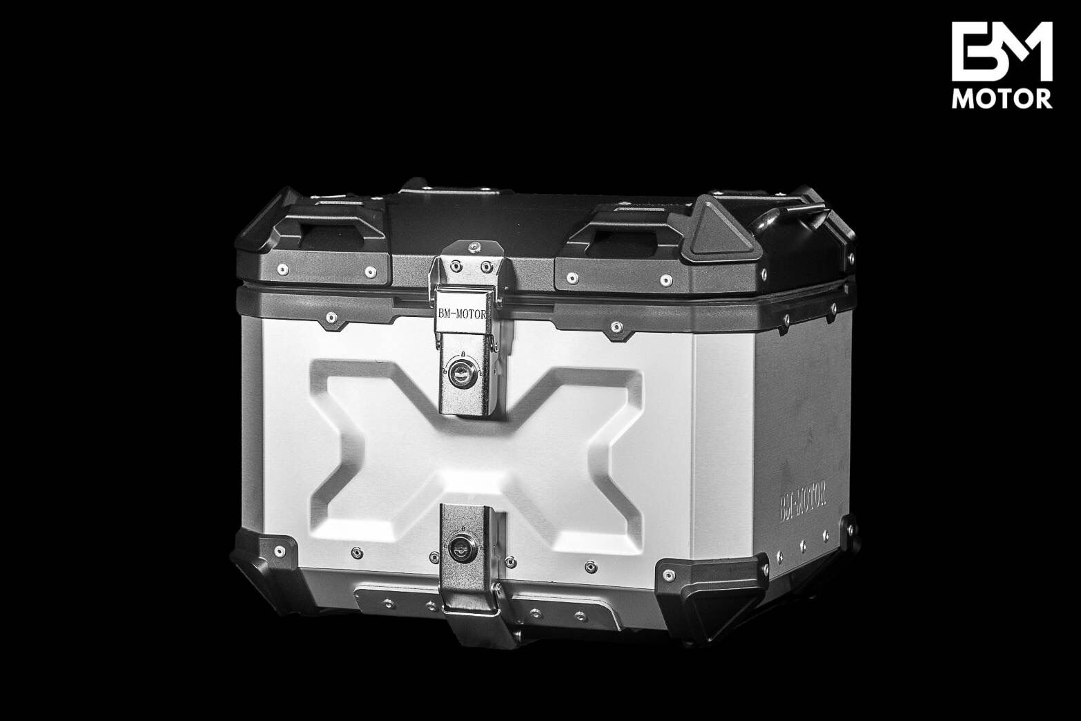 Bm Motor ของแท้ กล่องอลูมีเนียมติดรถมอเตอร์ไซค์แบรนด์ BM MOTOR เจ้าของ