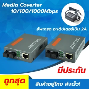 ภาพหน้าปกสินค้าNetLINK Gigabit Media Converter HTB-GS-03 (A/B) Fiber Optic 20KM Single-mode Single-fiber WDM RJ45 (1 คู่ A และ B) ที่เกี่ยวข้อง