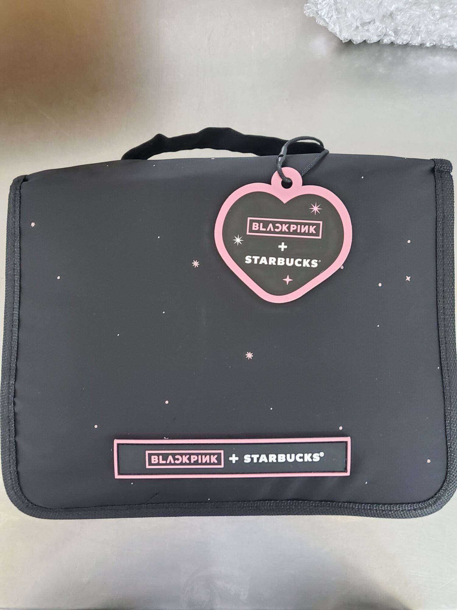 Starbucks BLACKPINK Travel Set เซ็ตกระเป๋าผ้า เป็ดย่างรสเด็ด ThaiPick