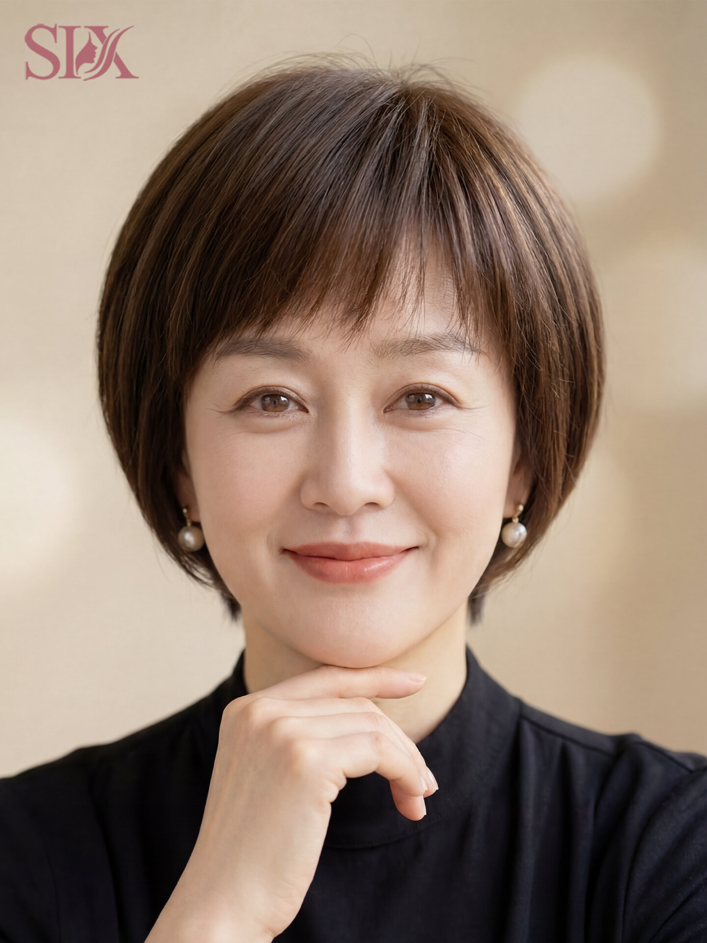 SIX | Short Bob Full Human Hair Wigs Thin Style ราคา 6,404 บาท*ส่งฟรี