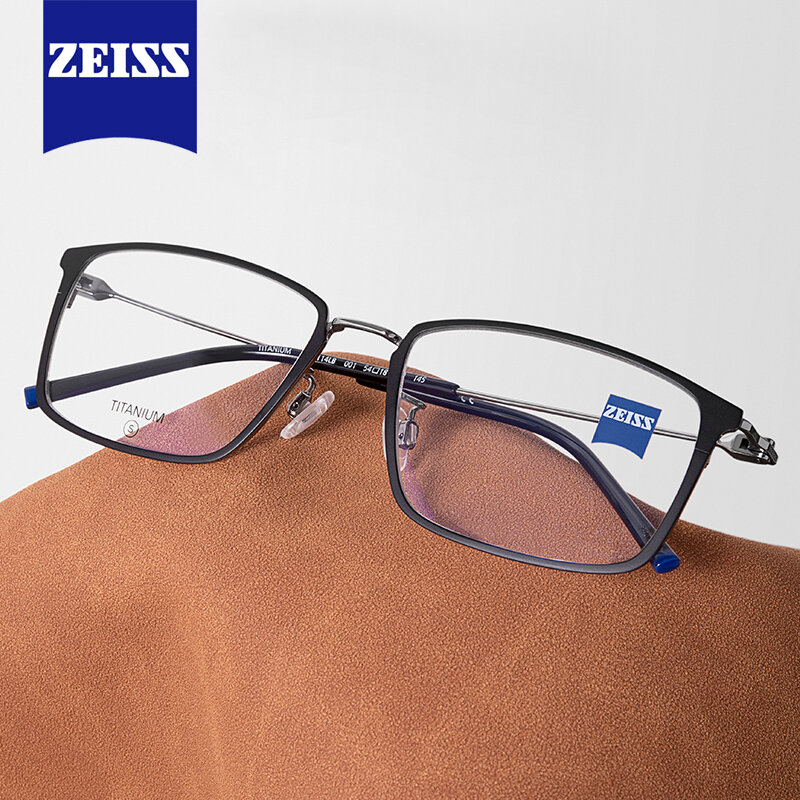 กรอบแว่นตา ZEISS แฟชั่นไทเทเนียมสแควร์น้ำหนักเบาพิเศษ ราคา 10,649 บาท*ส่งฟรี