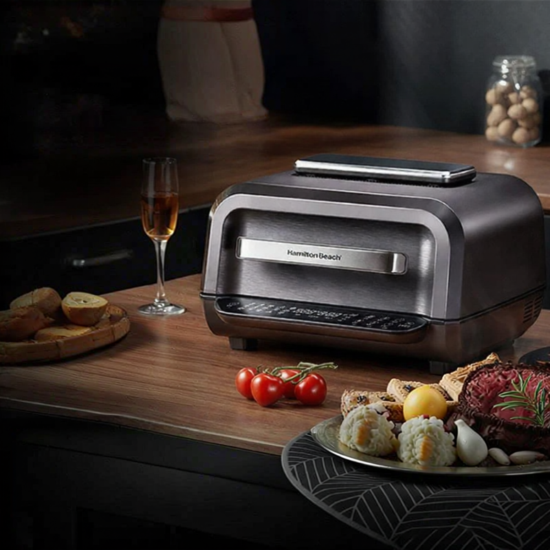 Hamilton Beach | Household New Large Capacity Smart Automatic Multifunctional Steak Cooker ราคา 12,714 บาท*ส่งฟรี