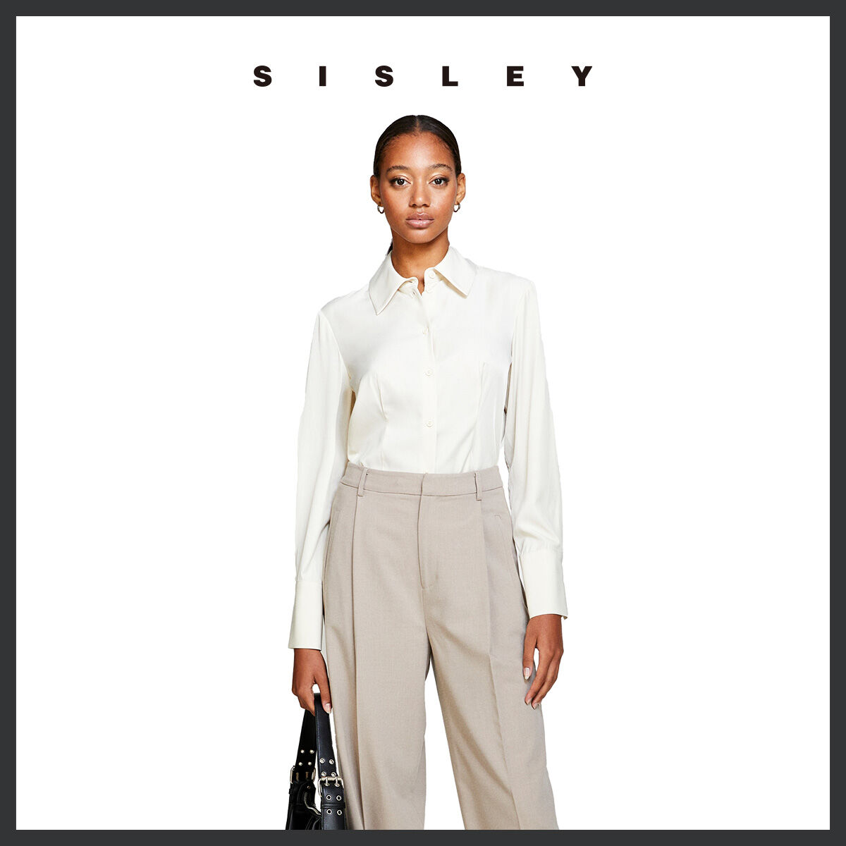 Sisley SHIRTS for Woman CREAMY WHITE 54YTLQ05J ราคา 2,628 บาท*ส่งฟรี