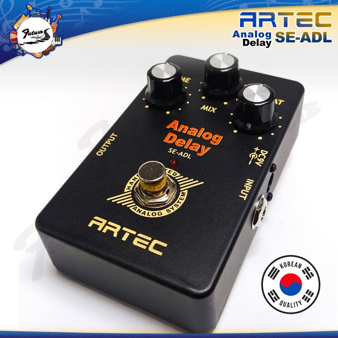 ARTEC Analog Delay ギターエフェクター ARTEC ANALOG DELAY EFFECT PEDAL DEMO - YouTube