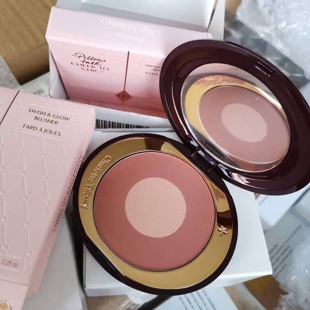 Charlotte Tilbury Cheek to Chic Blush 8g Pillow Talk Lazada.co.th