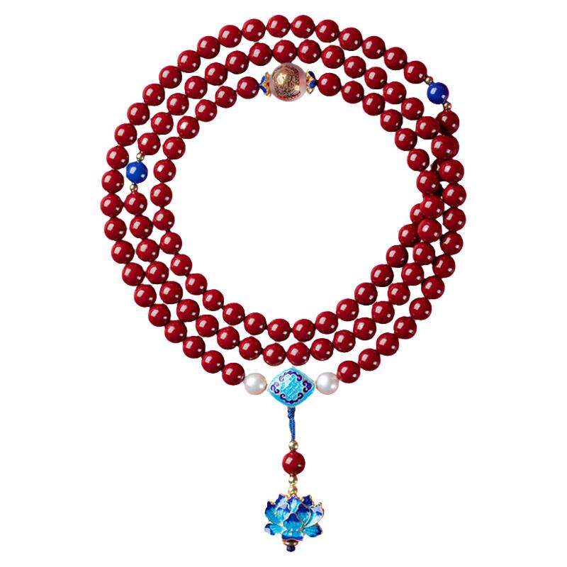 Blackmores | Authentic Twelve Zodiacs Zhu Sha Zi Jin Sha Multilayer Bracelet 108 Beads ราคา 22,611 บาท*ส่งฟรี