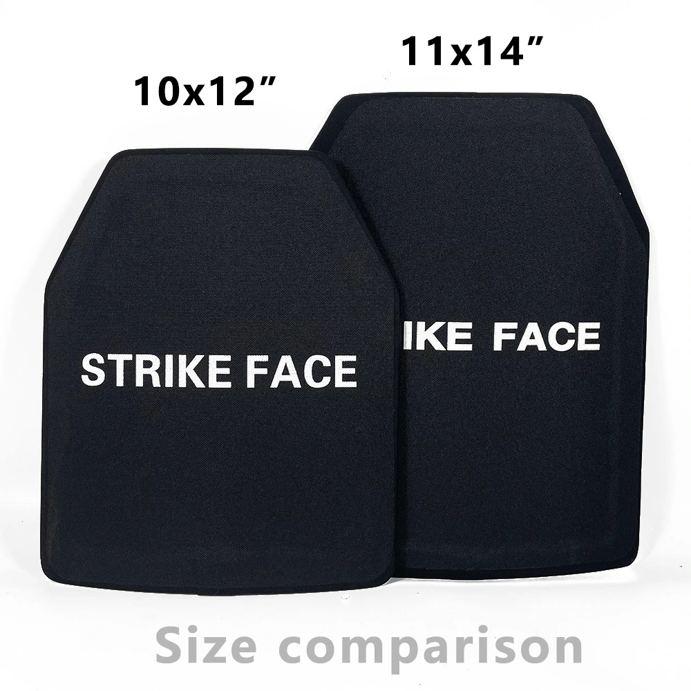 UNIONTAC NIJ IV Ballistic Plates 11"*14" big Size Armor 7.62 Plate Ceramic Bulletproof Panels level 4 stand alone plate with test report for tactical vest. 