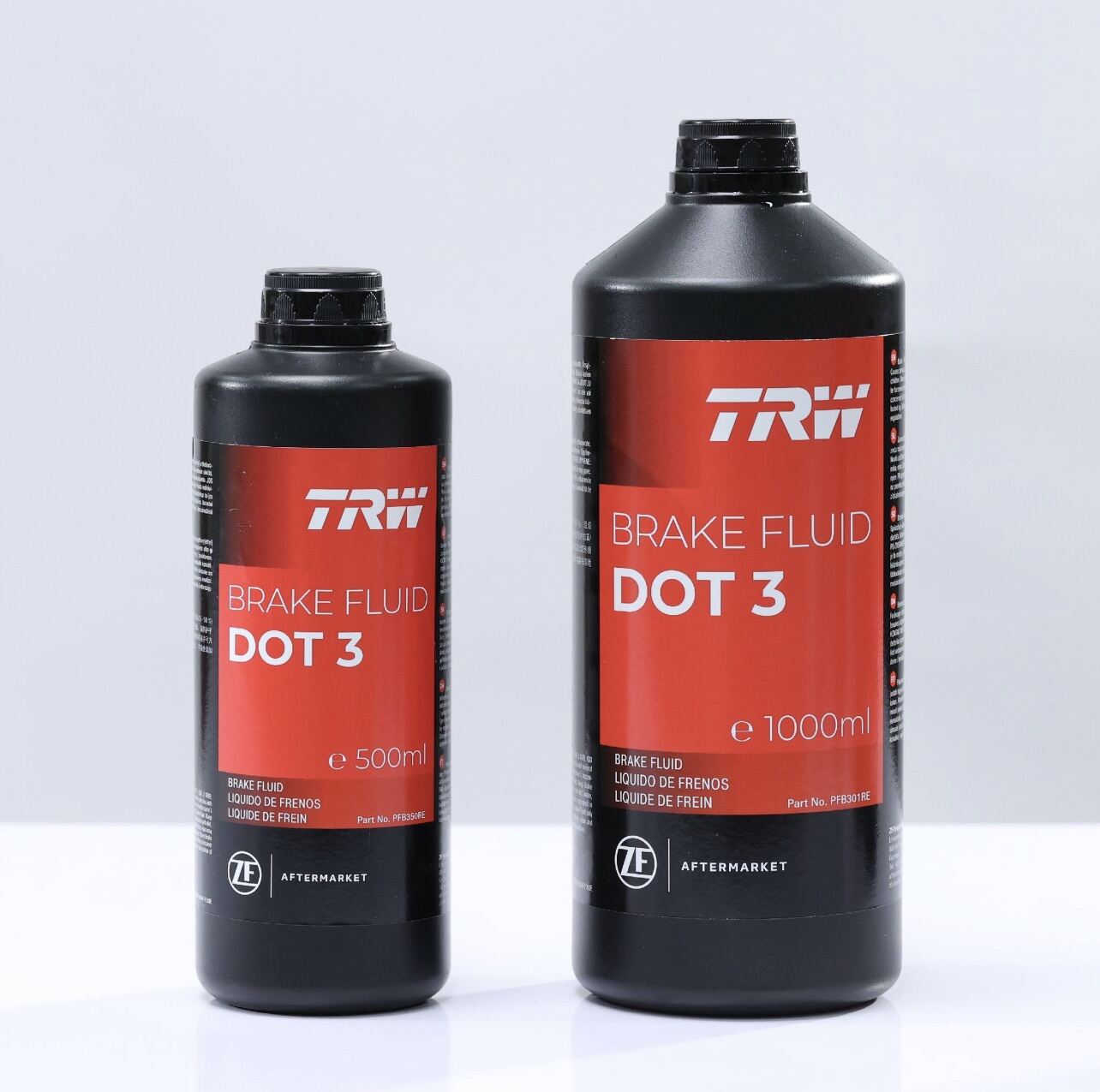 TRW น้ำมันเบรค DOT3 ขนาด 500 ml. และ 1000 ml. TRW Brake Fluid สำหรับรถ ...