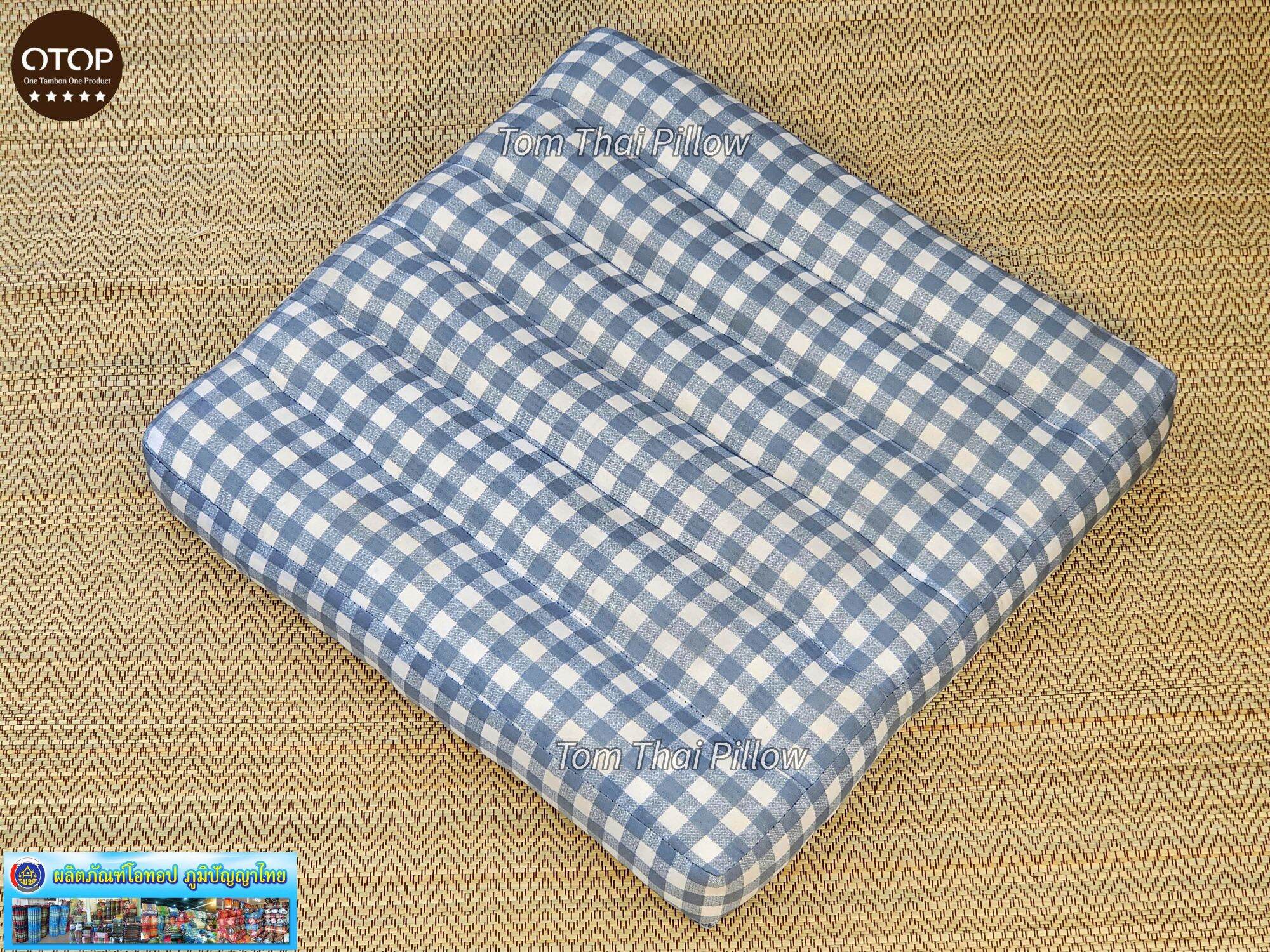 เบาะรองนั่งลายมินิมอล ขนาด 40×38×6 cm. หนาแน่น OTOP⭐⭐⭐⭐⭐ ราคา 90 บาท*ส่งฟรี