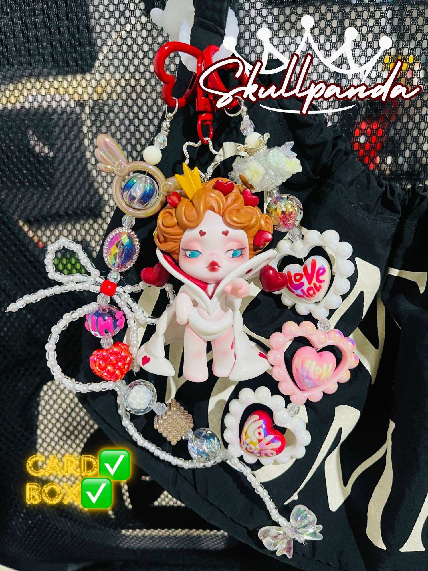 พวงกุญแจDIY Skullpanda จาก Popmart แท้💯% ราคา 1,399 บาท*ส่งฟรี