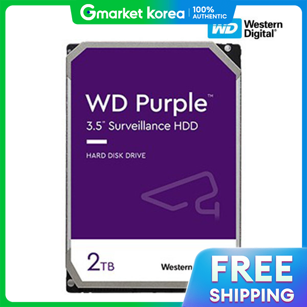 อุปกรณ์คอมพิวเตอร์และชิ้นส่วน WD | Western Digital กล้องวงจรปิด Dedicated 2Tb Hdd Recorder อุปกรณ์จัดเก็บข้อมูล 2Tb DVR 3.5 นิ้ว ราคา 7,468 บาท*ส่งฟรี