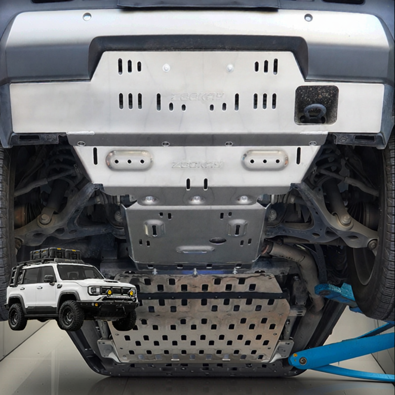 FIT CLUB | Extended Range Aluminum Magnesium Alloy Skid Plate 8mm ราคา 19,670 บาท*ส่งฟรี