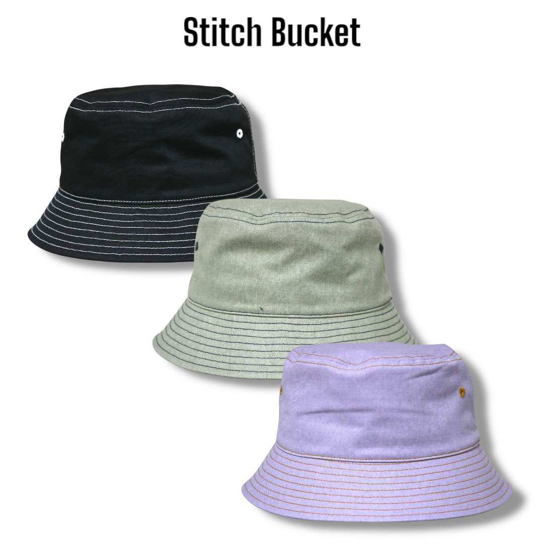 Mūak - Stitch Bucket – หมวกทรงบัคเก็ตสุดเท่ หมวกทรงบัคเก็ตสไตล์มินิมอล ตัดเย็บด้วยผ้าคอตตอนเนื้อแน่น พร้อมลายเดินด้าย (Stitch) รอบตัวหมวก เพิ่มความเก๋แบบมีดีเทล เหมาะกับทั้งลุคชิล ๆ หรือสตรีทแฟชั่น ราคา 1,090 บาท*ส่งฟรี