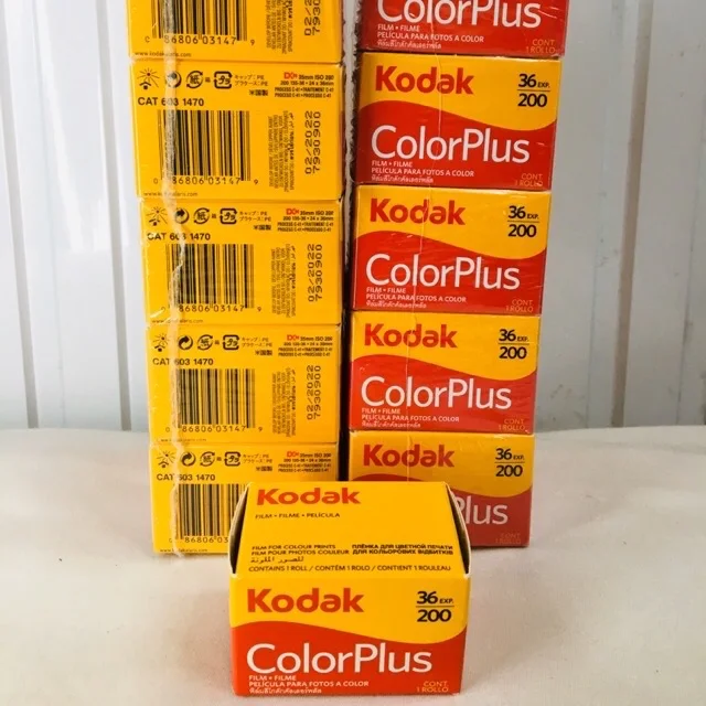 พร้อมส่งครับ 🚙ฟิล์ม โกดัก colorplus200 kodak ColorPlus200 36+ รูป หมดอายุ 06/2023 สินค้าพร้อมส่ง ส่งได้ทันที!!!