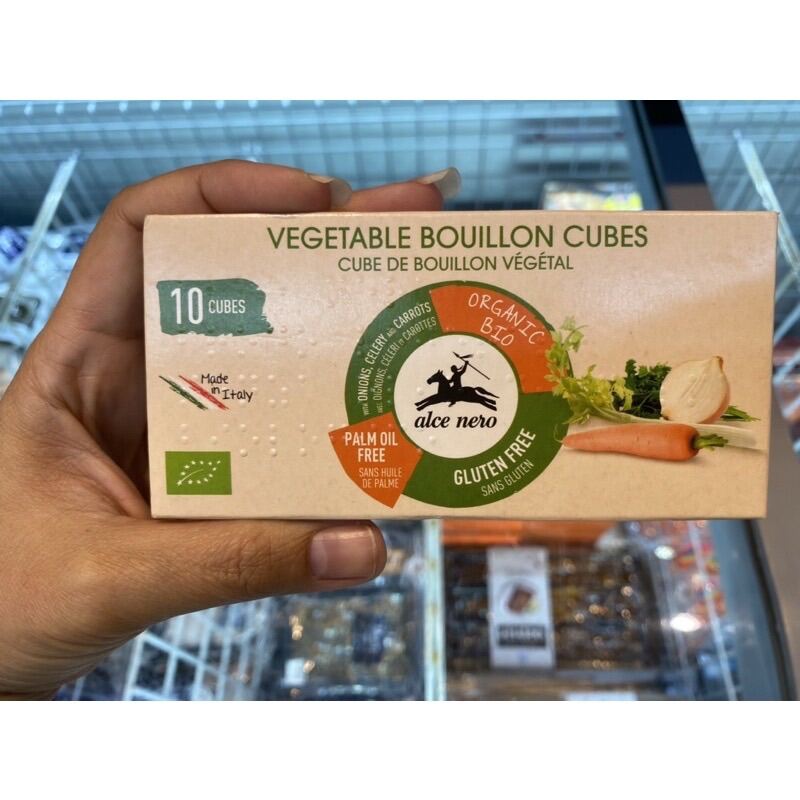 ซุปผัก กึ่งสำเร็จรูปชนิดก้อน ตรา อัลเซ เนโร 100 G. Vegetable Bouillon