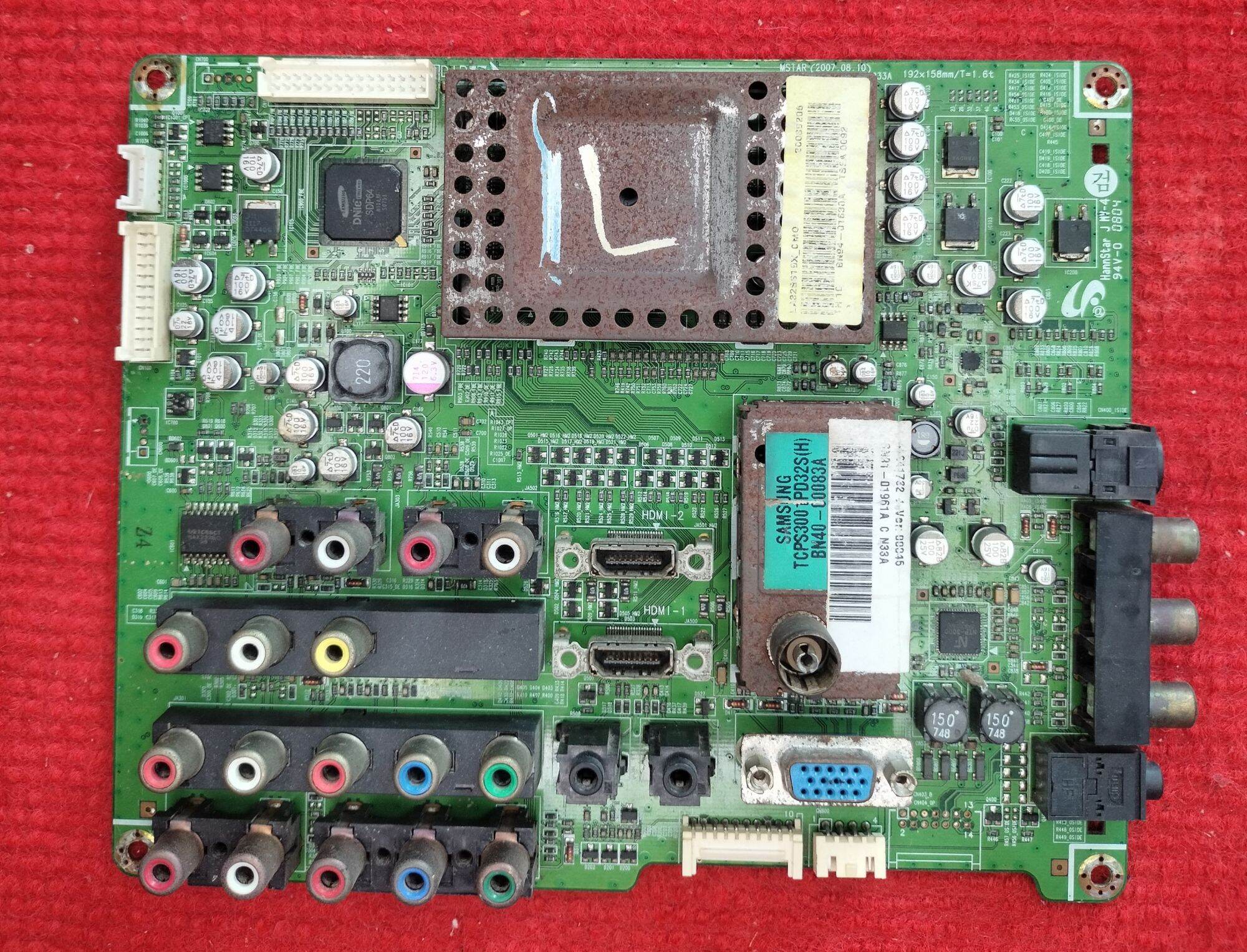 Motherboard for Samsung Tv La32S81B, Part Number Bn94-01630A, 100% Genuine, Second-Hand, with Warranty. ราคา 490 บาท*ส่งฟรี