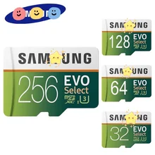 ภาพขนาดย่อของสินค้าเมมโมรี่การ์ด SAMSUNG Micro SDcard 32GB 64GB 128GB 256GB 512GB Class 10 EVO Select (U3 100MB/s) memory card การ์ดหน่วยความจำ