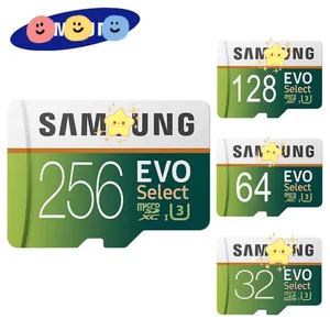 สินค้า เมมโมรี่การ์ด SAMSUNG Micro SDcard 32GB 64GB 128GB 256GB 512GB Class 10 EVO Select (U3 100MB/s) memory card การ์ดหน่วยความจำ