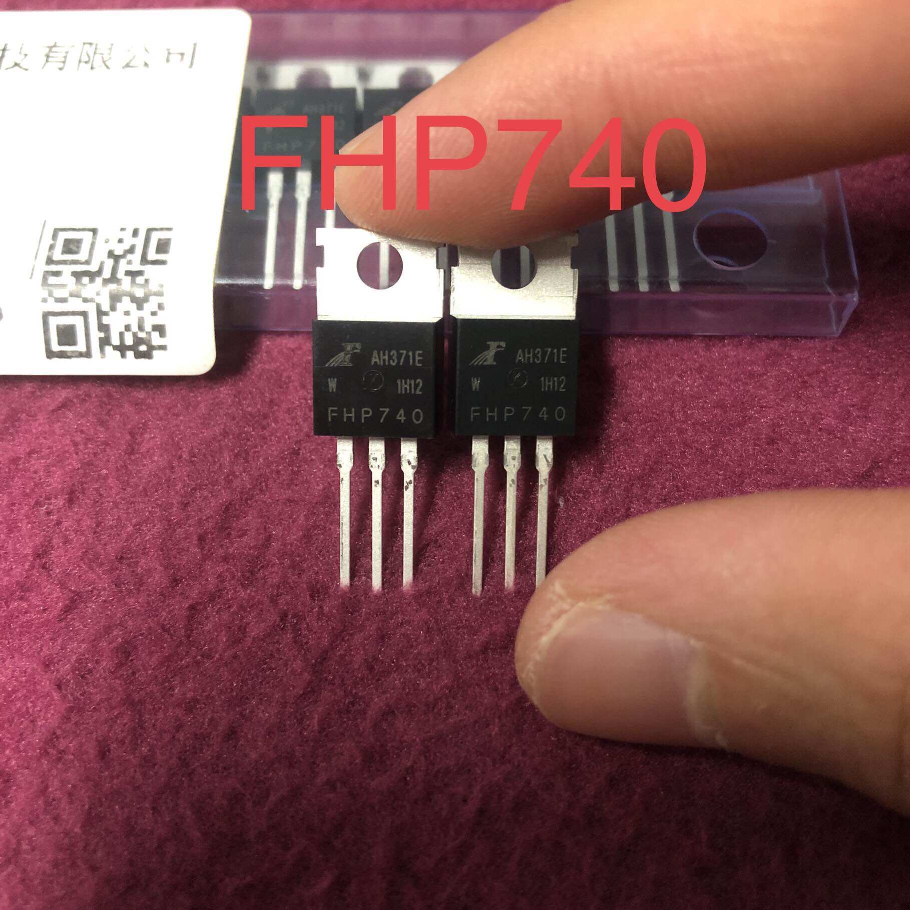 มอสเฟตทรานซิสเตอร์ อินเวอร์เตอร์ FHP740 TO-220 10A/400V 1 ชิ้น | Lazada ...