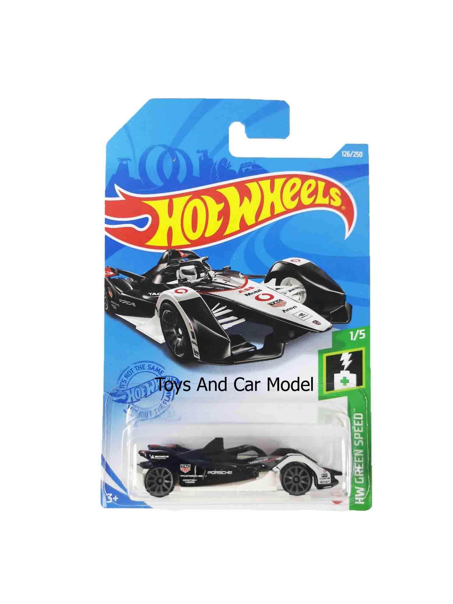 Hotwheels รุ่น Formula E Gen 2 Car ขาวดำ