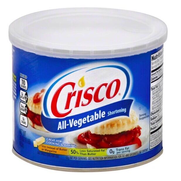 คริสโก เรทกูลลาร์ ชอร์ทเทนนิ่ง ไขมันพืชผสม [Crisco Regular Shortening] 453 กรัม