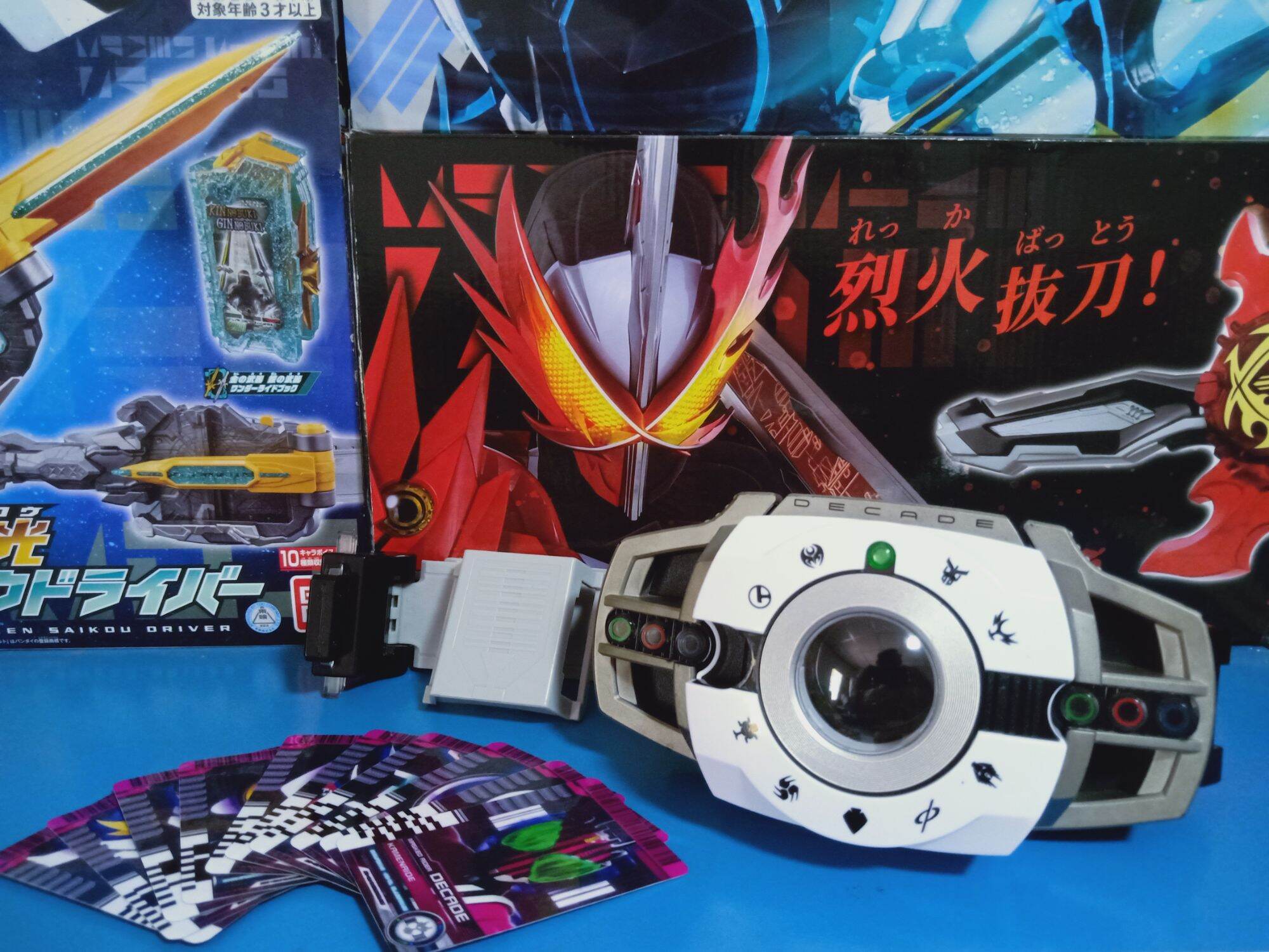 Kamen Rider Decade(คาเมนไรเดอร์ ดีเคด)DX Decade Driver มือ2สภาพดี ของ ...