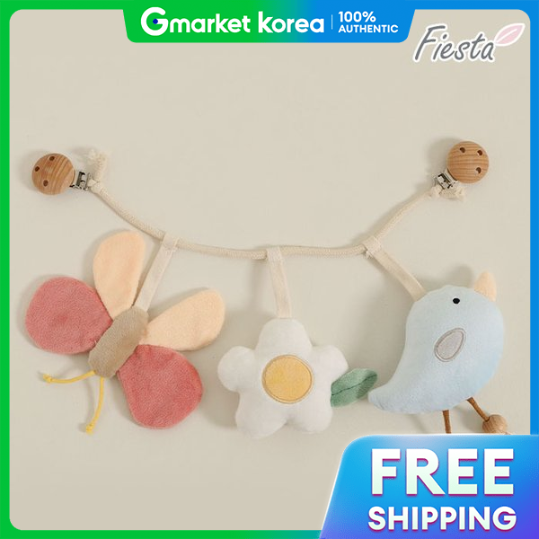 Fiesta | Fiesta Stroller Clip Garden Friends