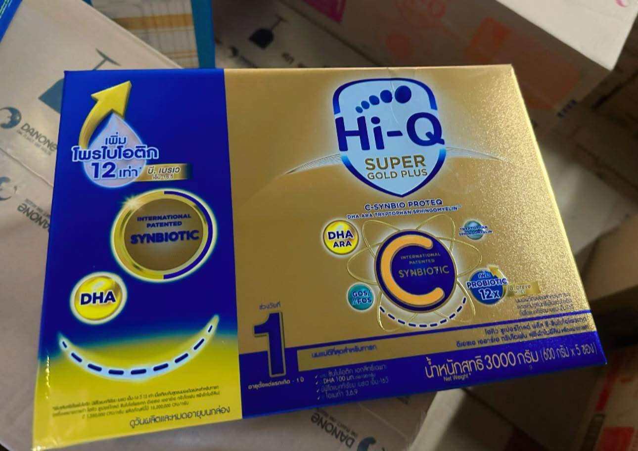Hi-Q Super Gold Plus C ไฮคิว ซูเปอร์โกลด์ พลัส ซี-ซินไบโอโพรเทก สูตร 1 3000g ราคา 3,190 บาท*ส่งฟรี