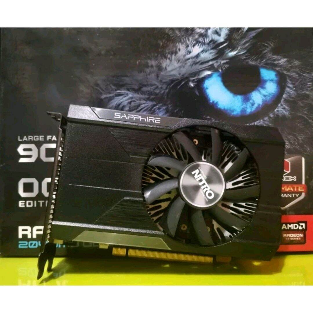 การ์ดจอ SAPPHIRE รุ่น AMD Radeon R7 360 2GB DDR5 (no box) ต่อไฟเลี้ยง 6 ...