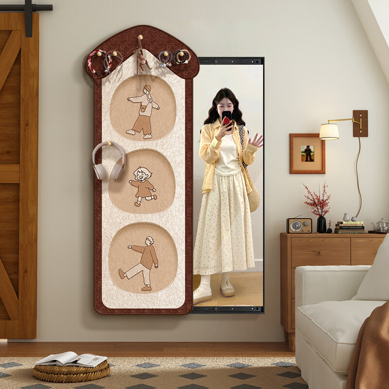 XIANGYUE | Hidden Sliding Full-length Mirror ราคา 2,623 บาท*ส่งฟรี