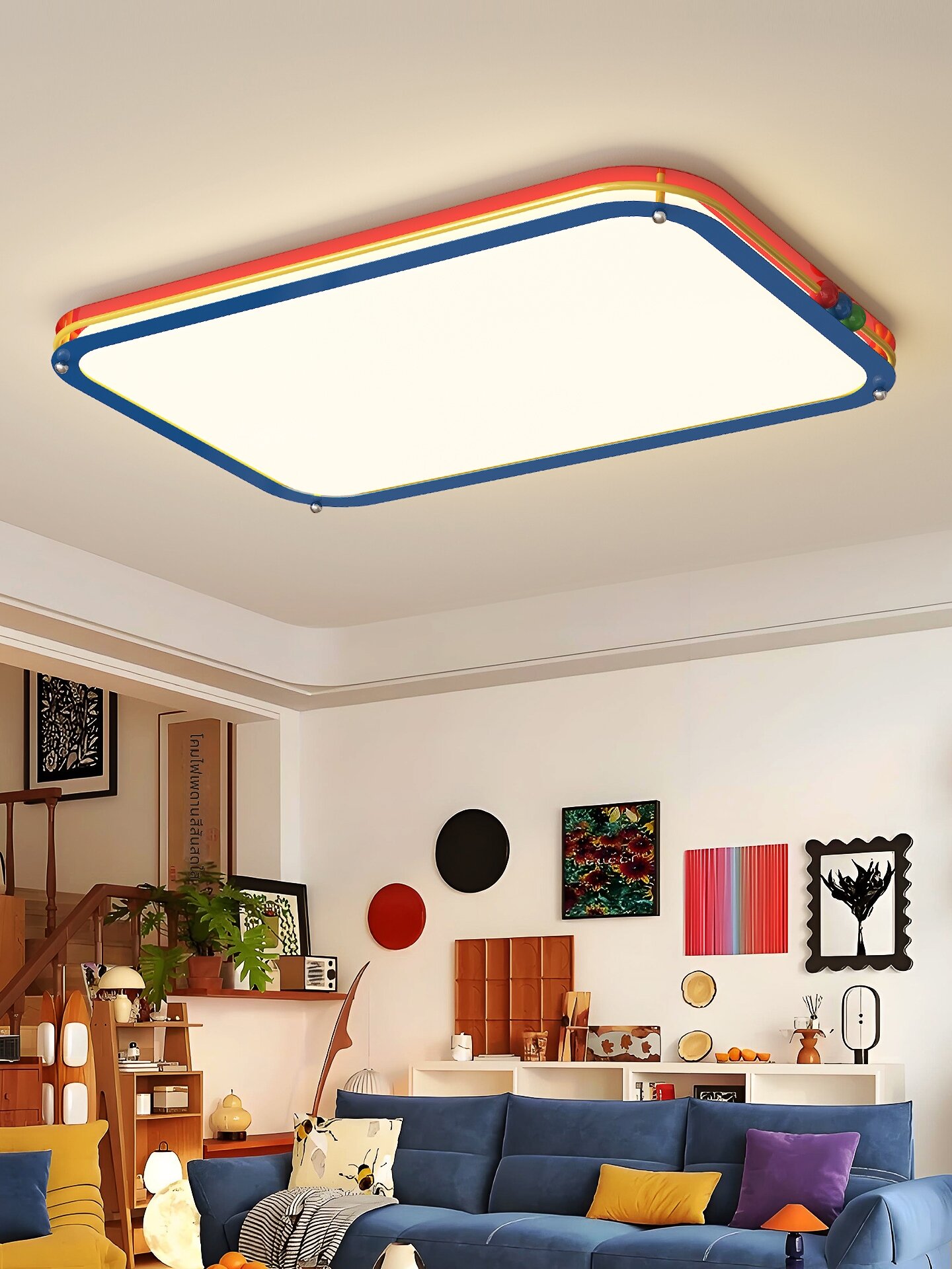 MR.LAMP | Modern Memphis Style Eye-Protecting Ceiling Light ราคา 19,247 บาท*ส่งฟรี