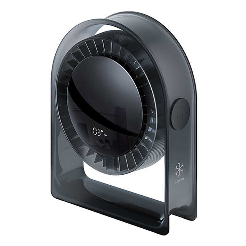 RANVOO | Ranvoo Silent Desktop Fan 2025 New Model Air Circulation Mini Portable Office Bedroom Use Low Noise Fan With Digital Display ราคา 1,345 บาท*ส่งฟรี
