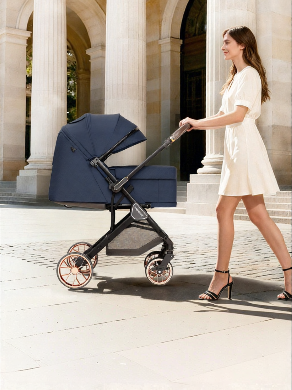 Beeshum | Reclining Sitting Foldable Lightweight Pushchair ราคา 15,619 บาท*ส่งฟรี