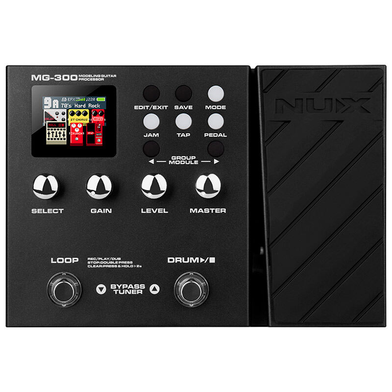 Nux | Distortion Overdrive Guitar Effect Processor with Drum Machine ราคา 13,789 บาท*ส่งฟรี